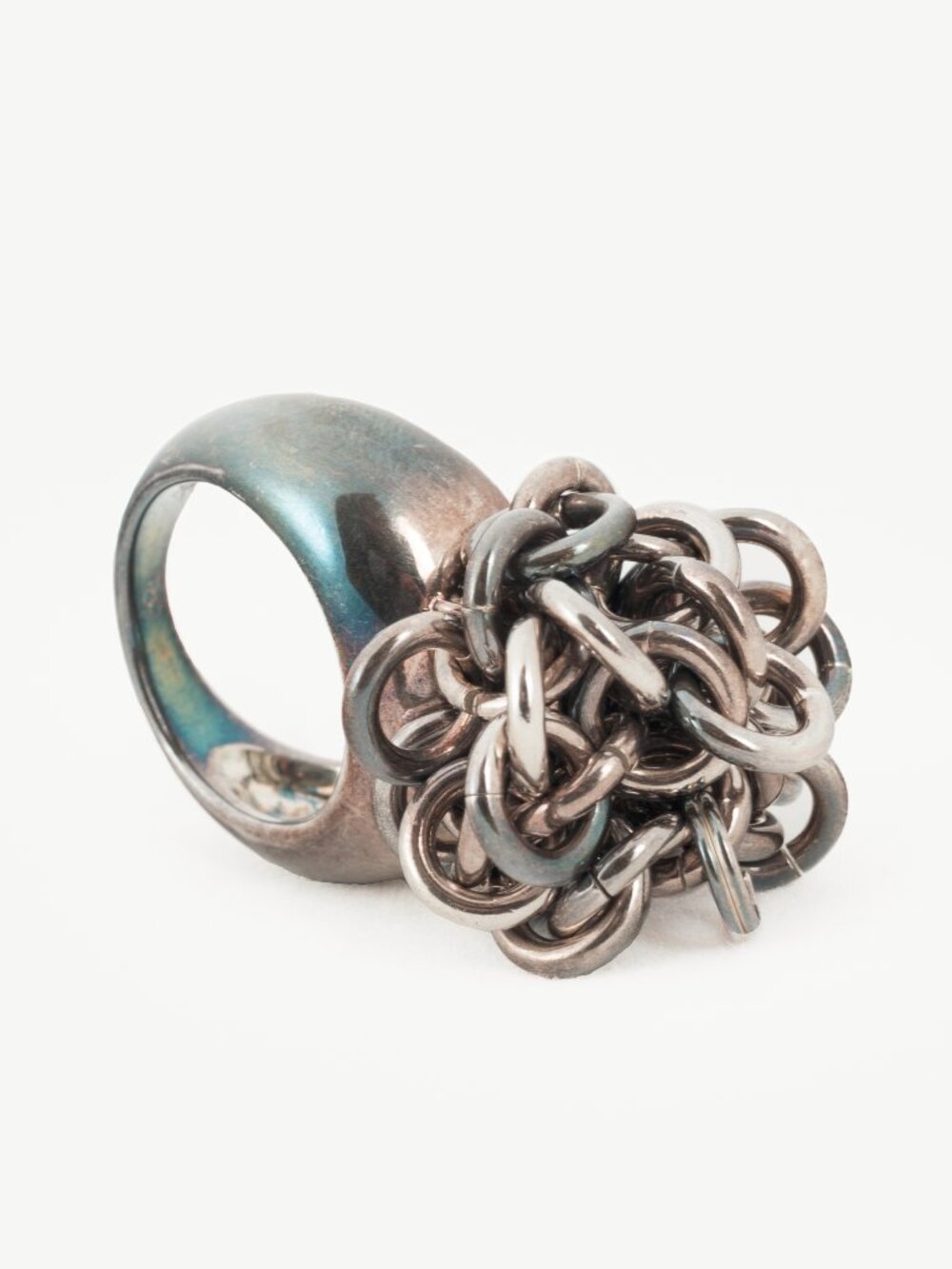 Links of London Hope Sterling Silver Chain-Cluster Ring